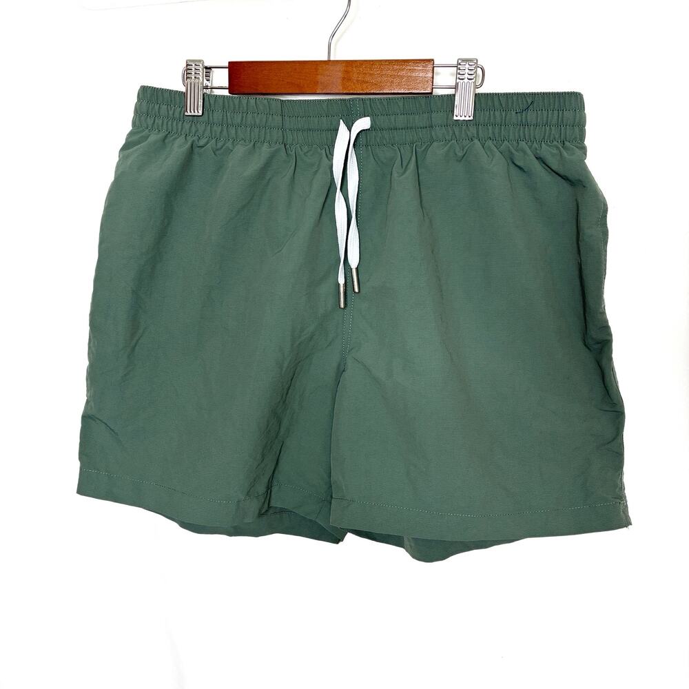 Chubbies Green Blue Swim Trunks Mens Large